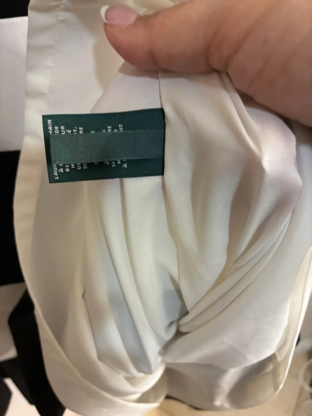 Lauren Ralph Lauren Black and White Striped Midi Dress Sz 14P
